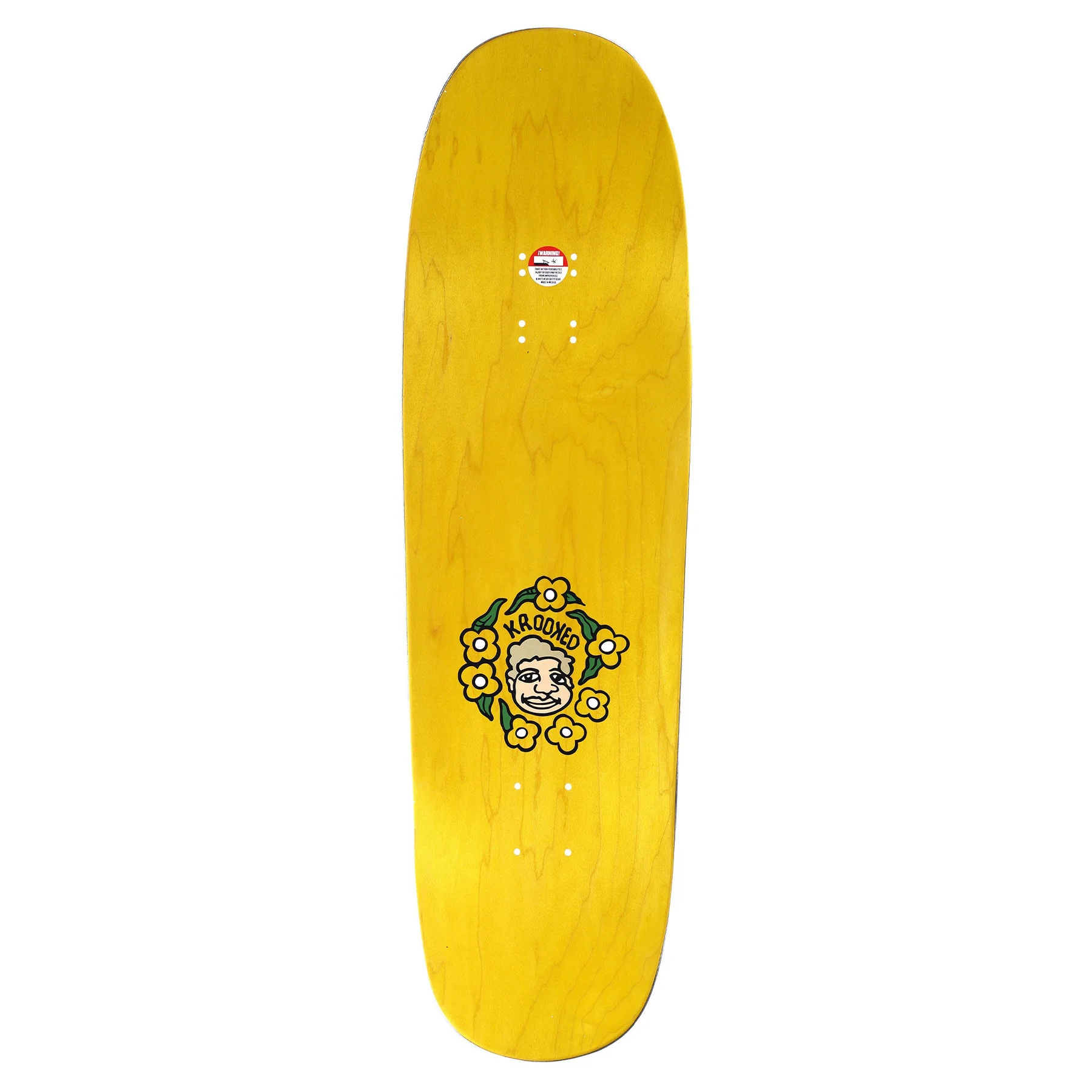 Real x Krooked Mark Gonzales Cartoon Black/Yellow 7.75