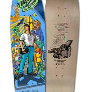 スケートボード H-street skate deck KIDSKONG FLAT NOSE H-STREET SKATEBOARDING skate deck KID KONG FLAT NOSE エイチ