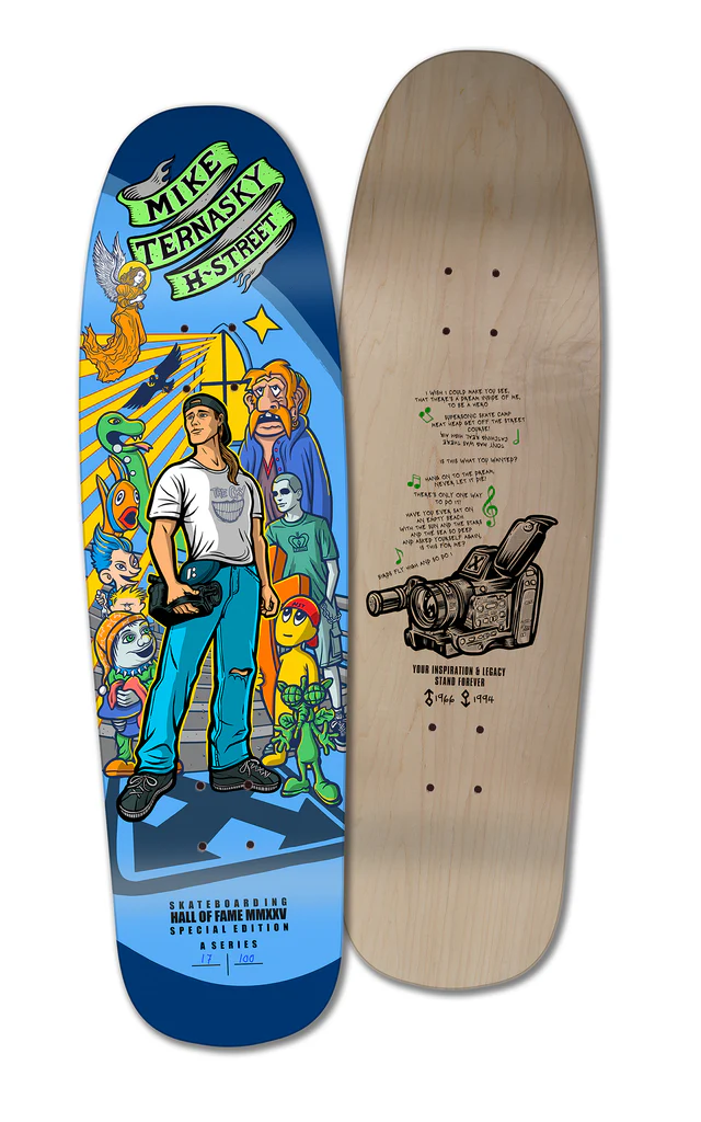 H-STREET skateboard deck KID KONG FLAT NOSE 7.25 inches