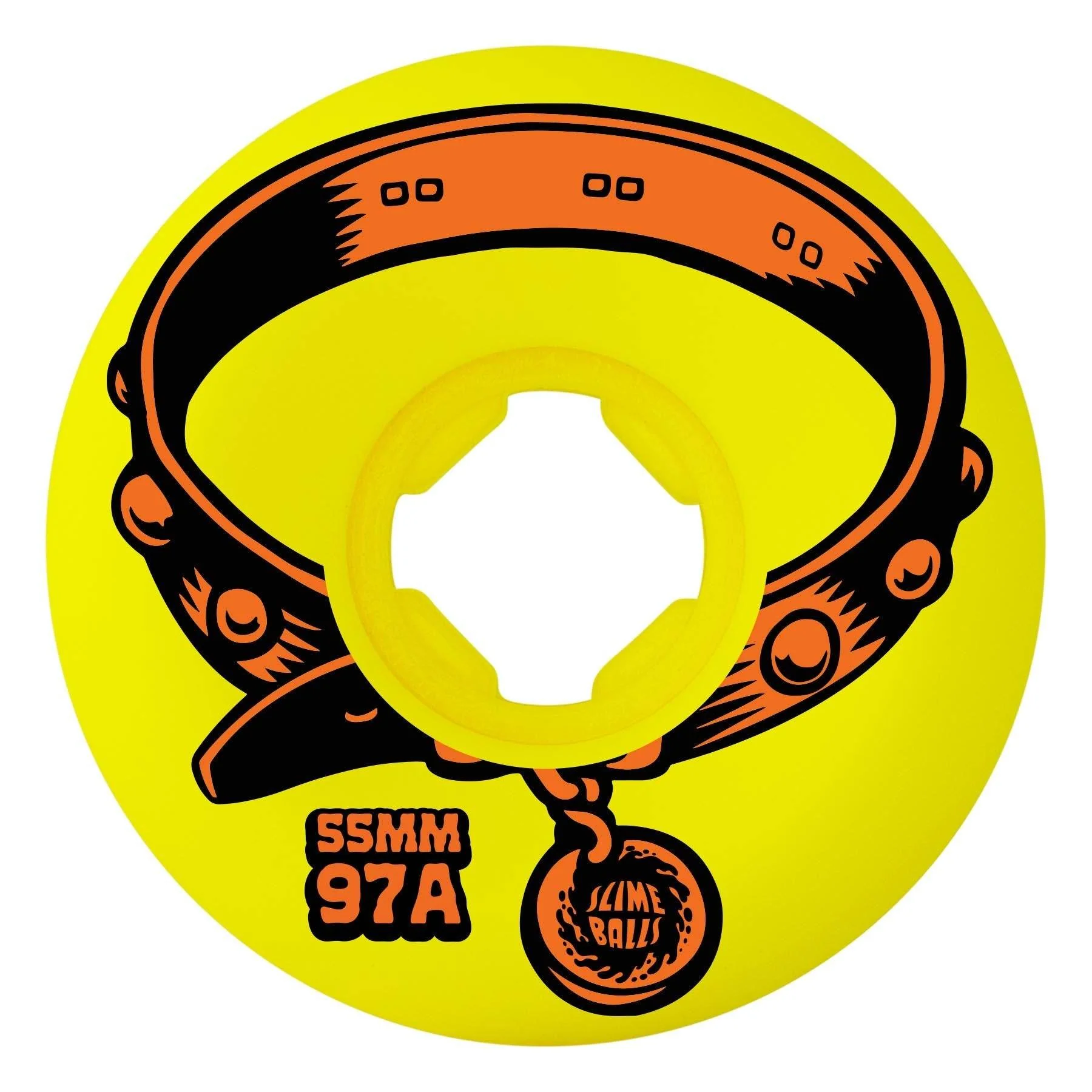 SLIME BALLS WHEELSエリックドレッセン モデル 97A 55mm Slimeballs Wheels - 55mm Eric Dressen Pup Vomit Green Hardline