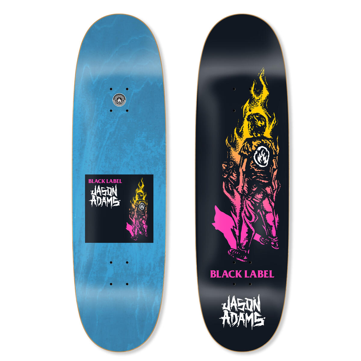 Black Label Emergency Skateboard Decks