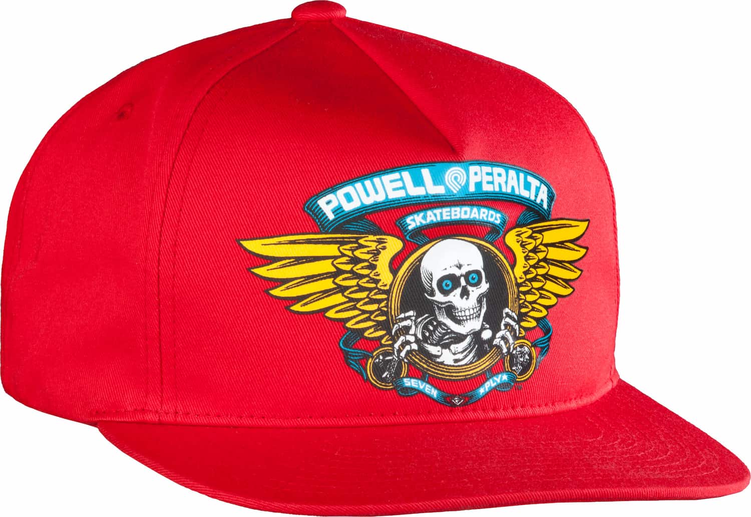 Powell Peralta - Snapback Winged Ripper Hat Red - Concrete Disciples ...