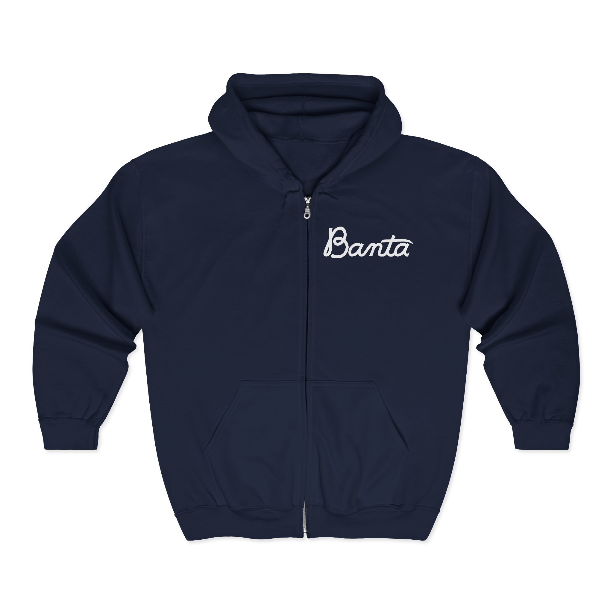 Anchor Heavy Full Zip Hooded Sweatshirt - Concrete Disciples